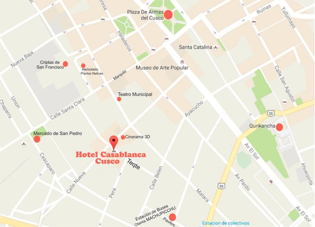 Hotel Casablanca كوسكو المظهر الخارجي الصورة